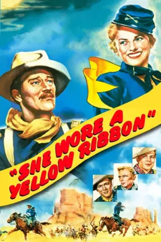 بوستر She Wore a Yellow Ribbon