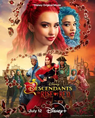 بوستر Descendants: The Rise of Red
