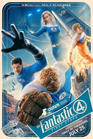 بوستر The Fantastic Four: First Steps